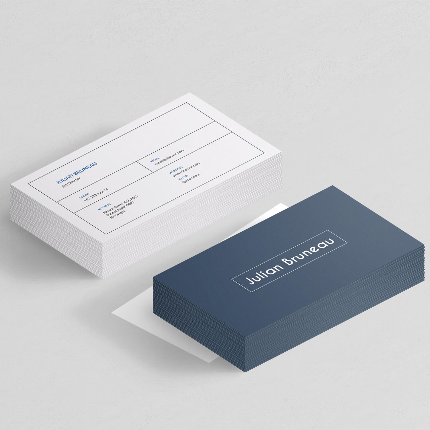 Julian – Business Card design